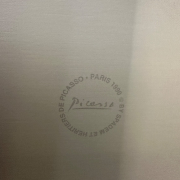 Two Picasso Prints Composition Studies for Guernica Matted 16x24" - Picture 5 of 6